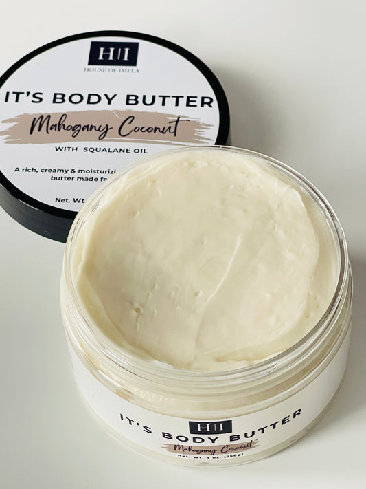 Let's 'ASH' it out BODY BUTTER - Mahogany Coconut - 8oz