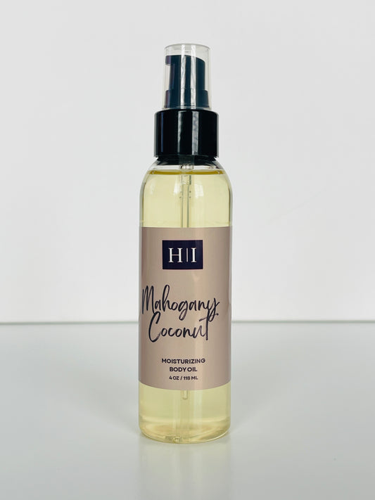The Mahogany Coconut Collection - Full Size Body Butter & Body Oil