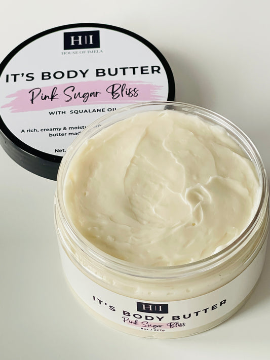 Let's 'ASH' it out BODY BUTTER - Pink Sugar Bliss- 8oz