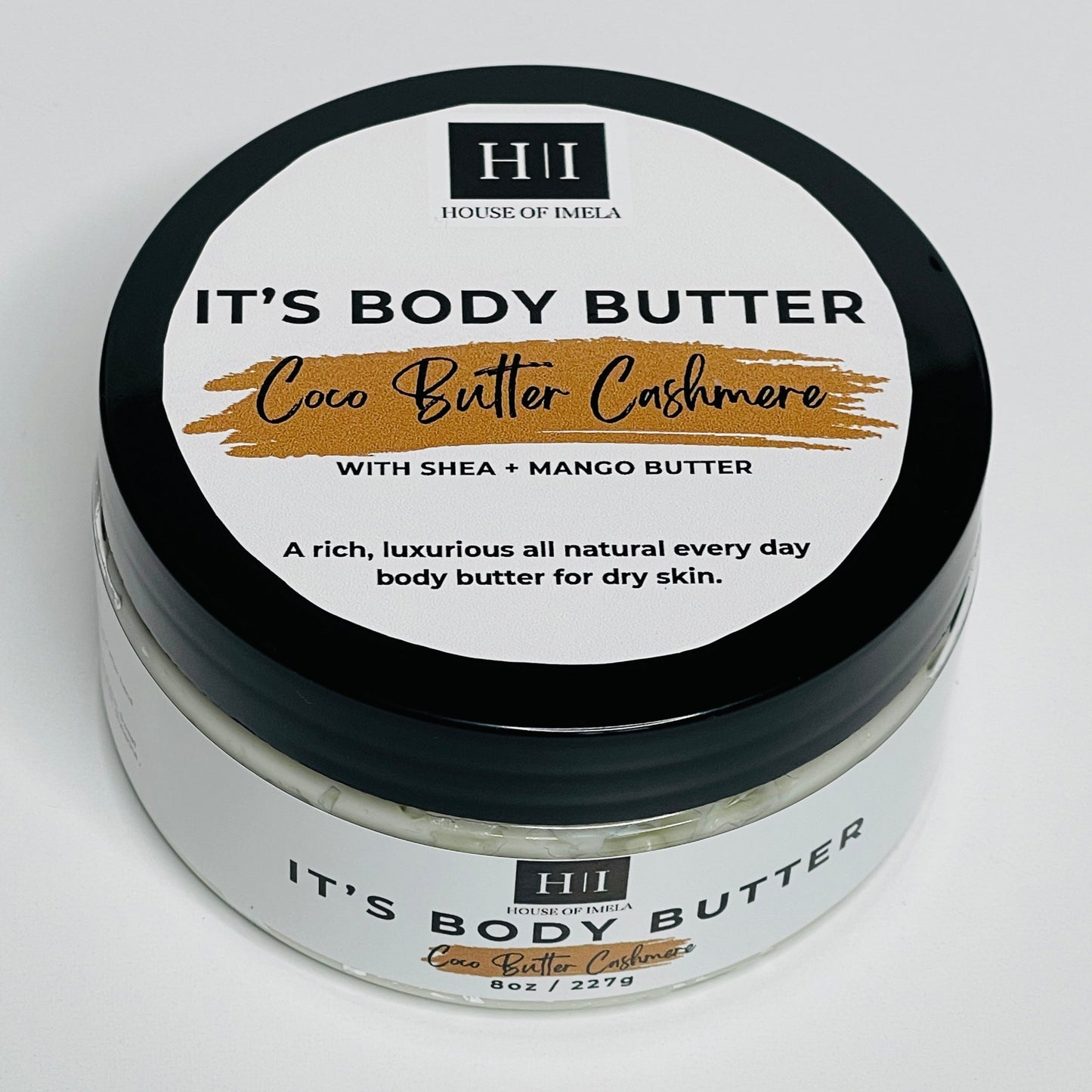 Let's 'ASH' it out BODY BUTTER - Cocoa Butter Cashmere - 8oz