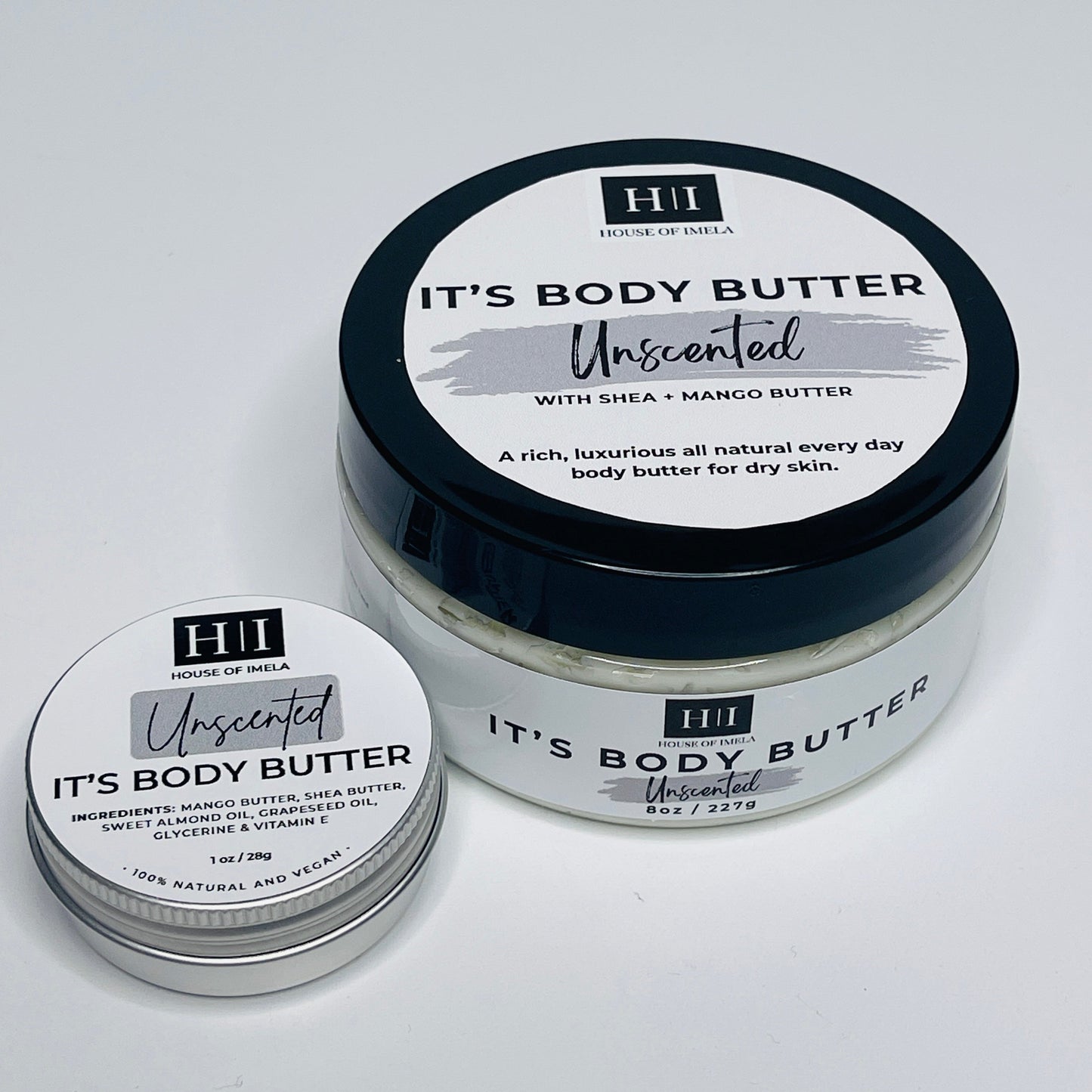Let's 'ASH' it out BODY BUTTER - Unscented - 8oz