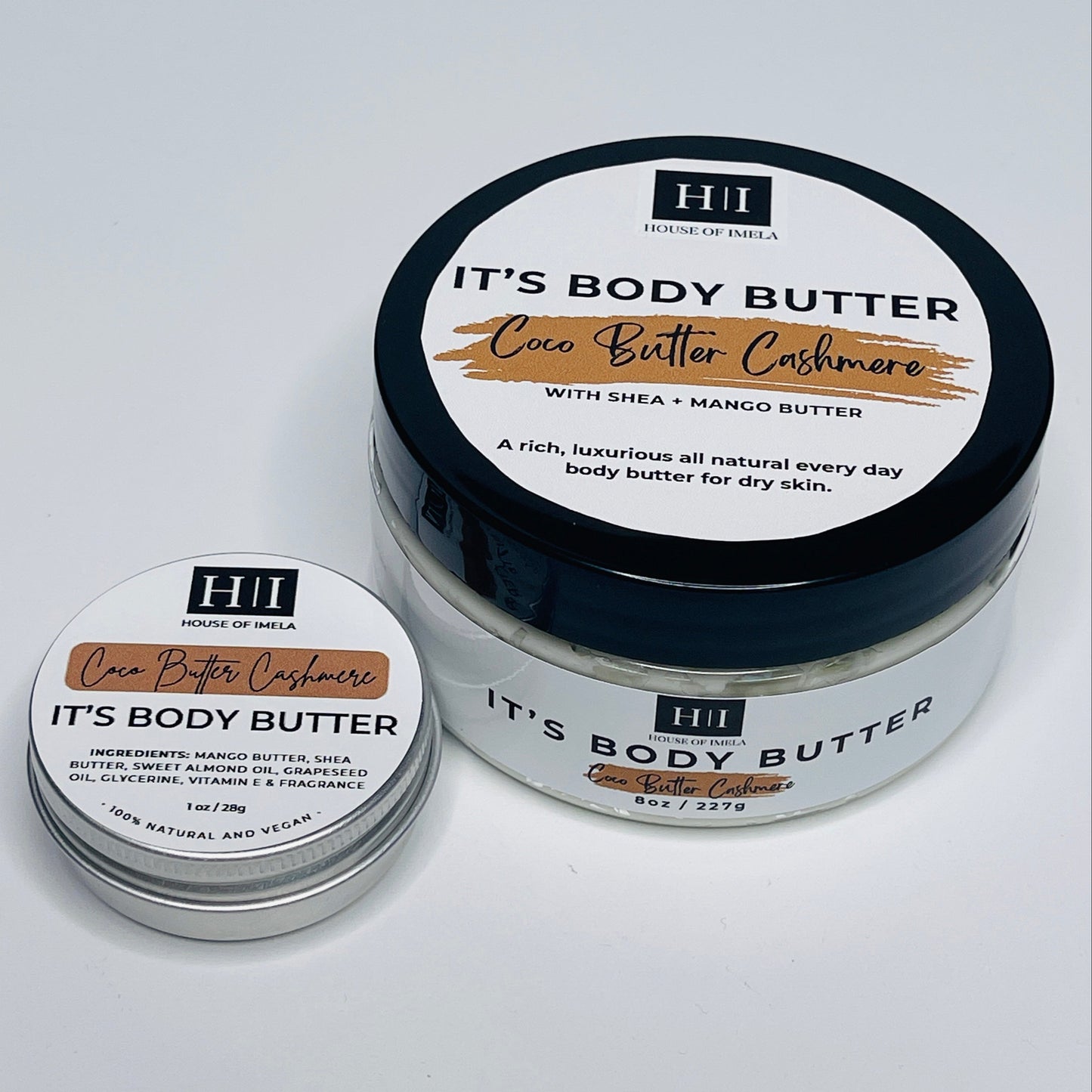 Let's 'ASH' it out BODY BUTTER - Cocoa Butter Cashmere - 8oz