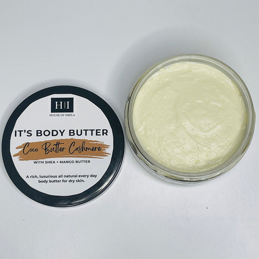 Let's 'ASH' it out BODY BUTTER - Cocoa Butter Cashmere - 8oz
