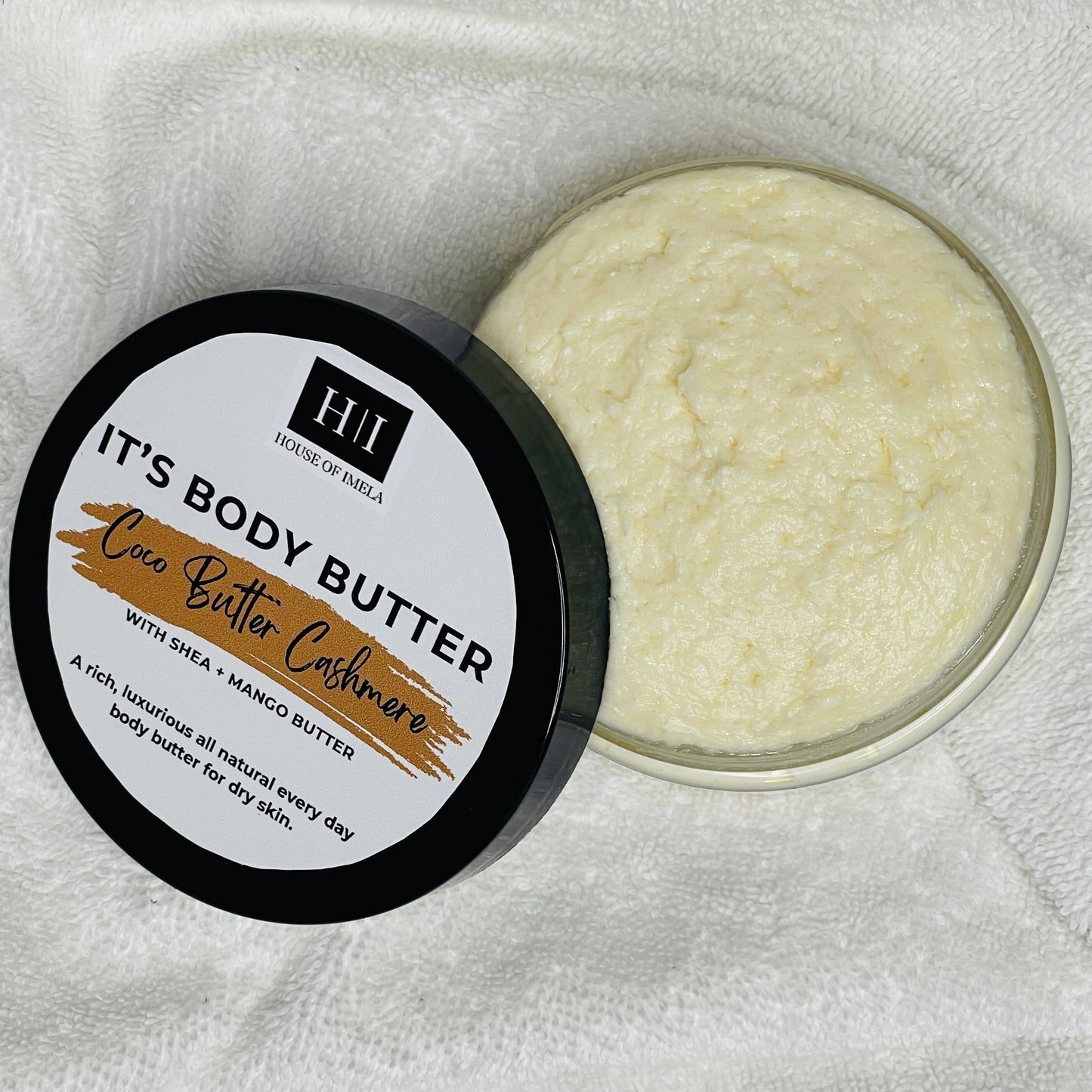 Let's 'ASH' it out BODY BUTTER - Cocoa Butter Cashmere - 8oz
