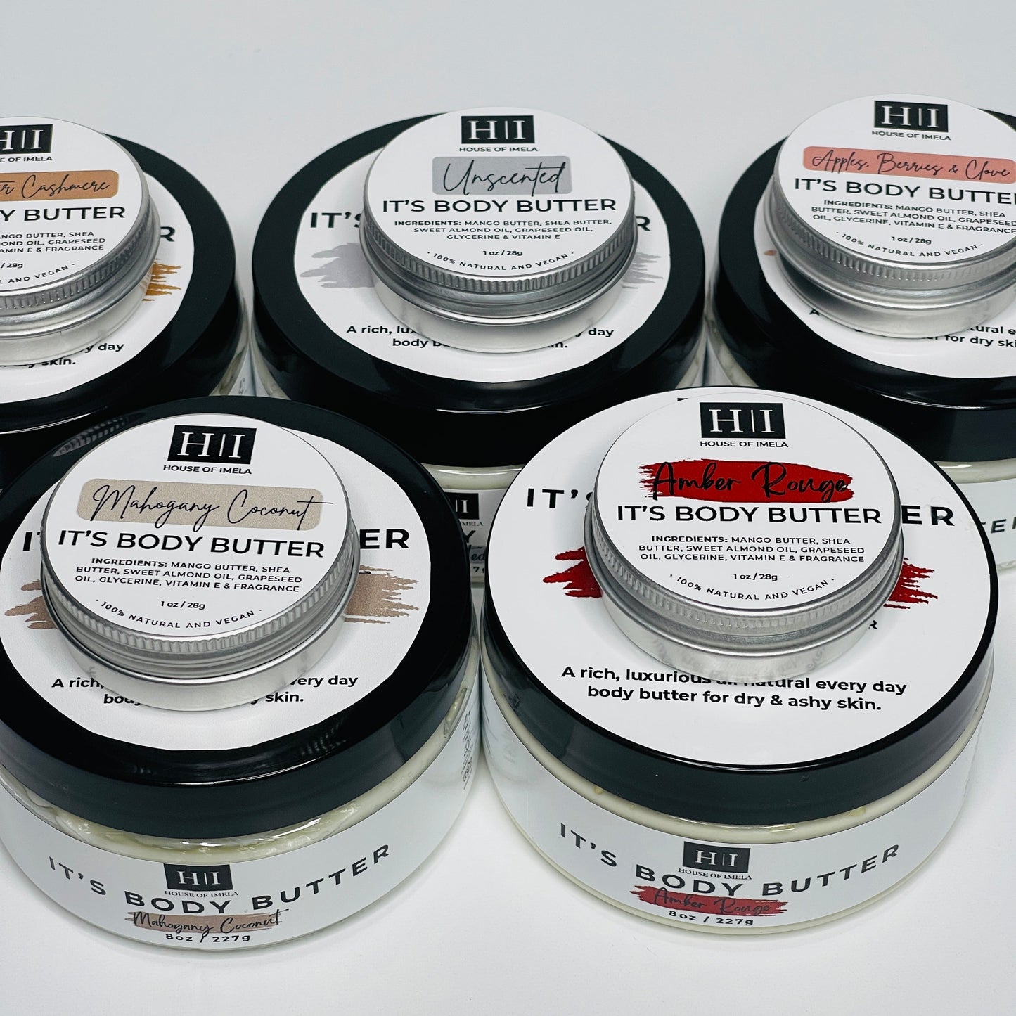 Let's 'ASH' it out BODY BUTTER - Unscented - 8oz