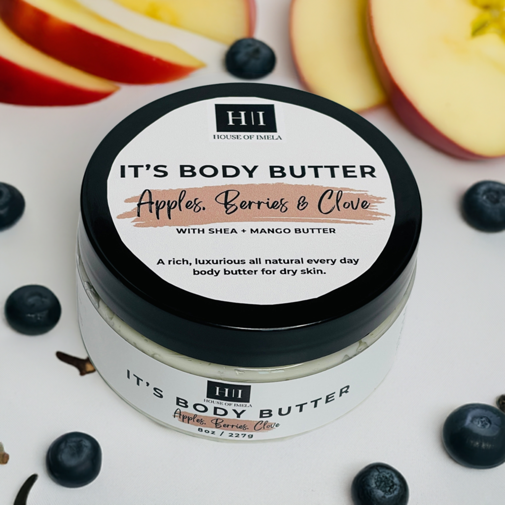 Let's 'ASH' it out BODY BUTTER - Apples, Berries & Clove - 8oz