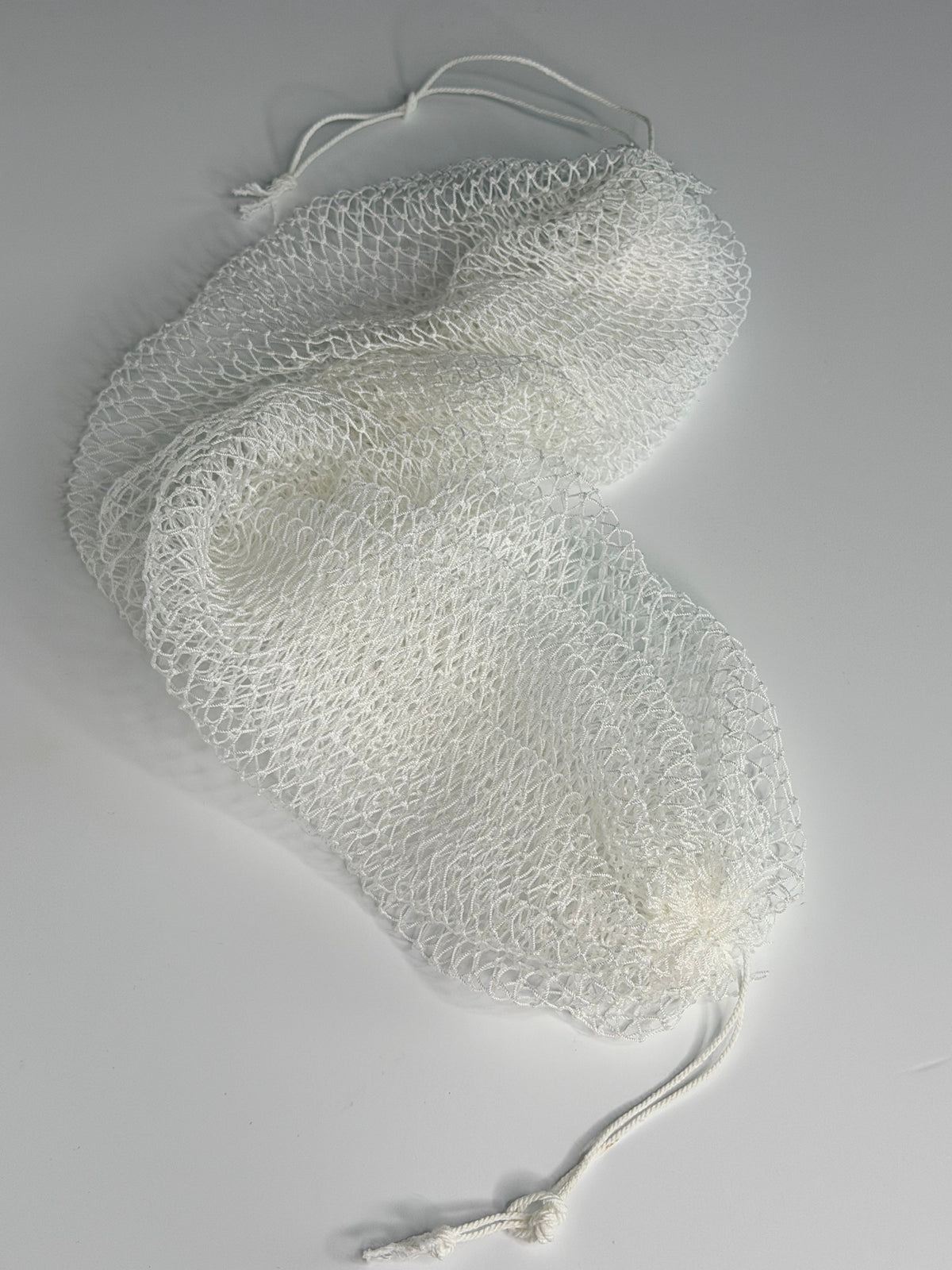 White African net sponge laid flat