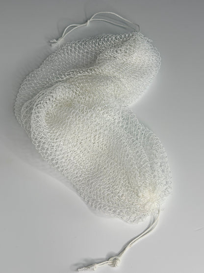 White African net sponge laid flat