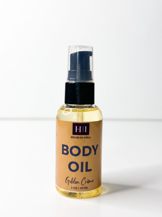Golden Crème Body Oil, 2 oz