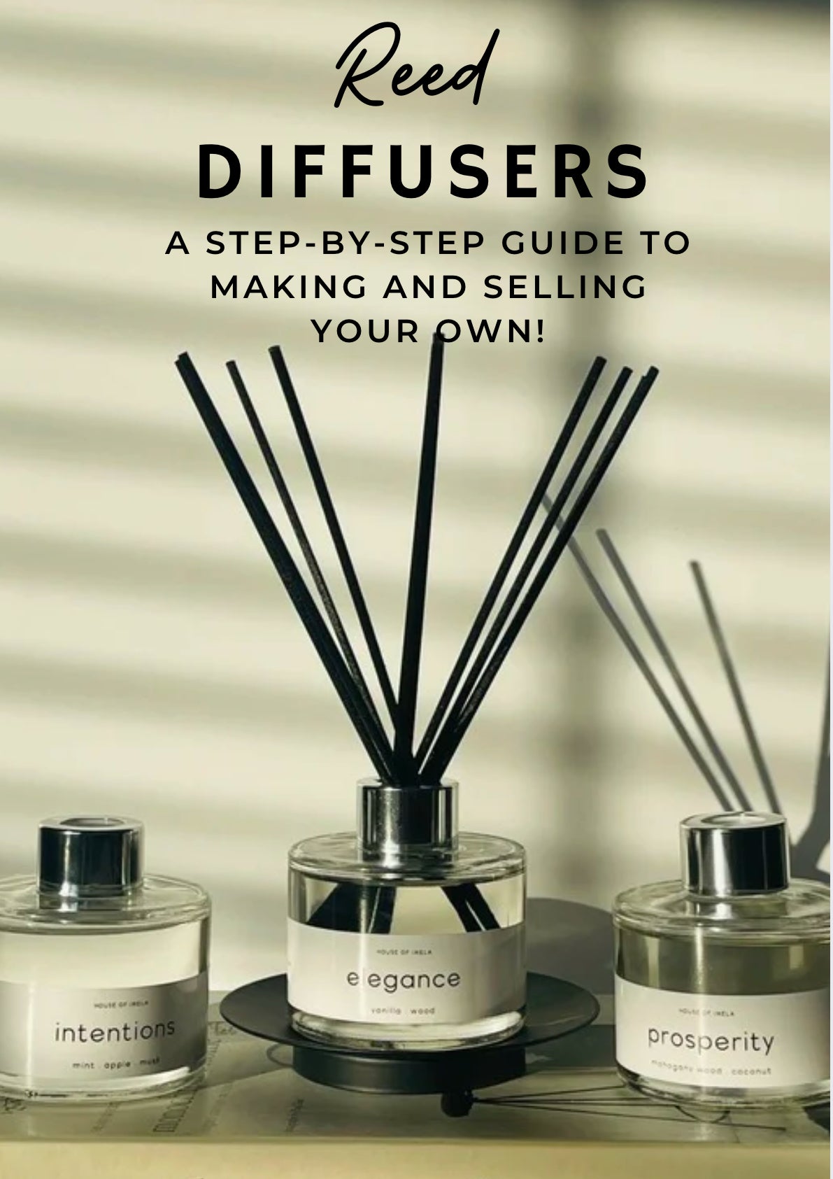 Make & Sell Reed Diffusers Like A PRO- EBOOK