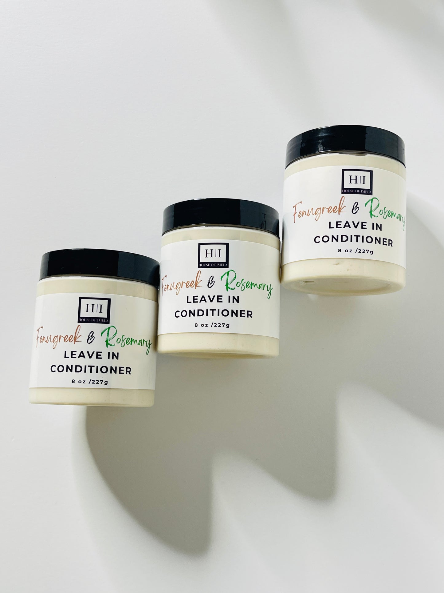 Fenugreek & Rosemary LEAVE IN Hair Conditioner