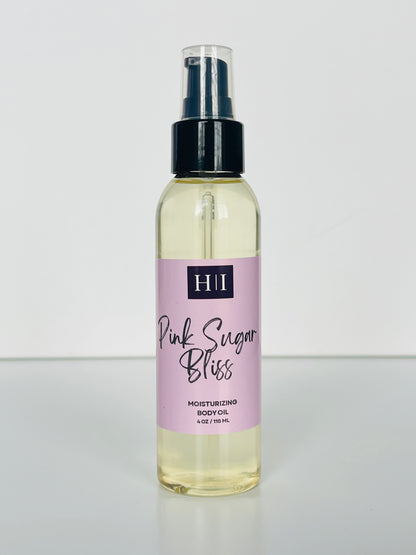 The Pink Sugar Bliss Collection - Full Size Body Butter & Body Oil
