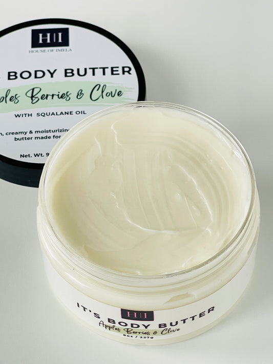 Let's 'ASH' it out BODY BUTTER - Apples, Berries & Clove - 8oz