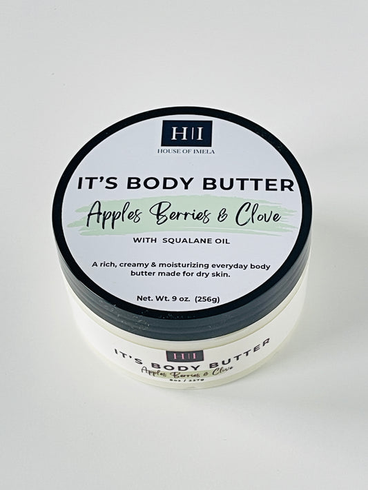 Let's 'ASH' it out BODY BUTTER - Apples, Berries & Clove - 8oz