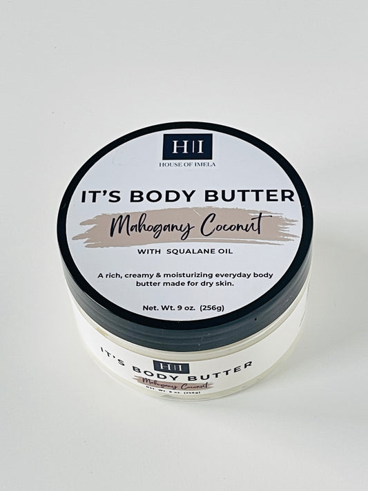 Let's 'ASH' it out BODY BUTTER - Mahogany Coconut - 8oz
