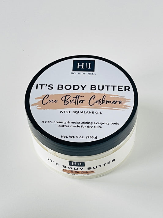 Let's 'ASH' it out BODY BUTTER - Cocoa Butter Cashmere - 8oz