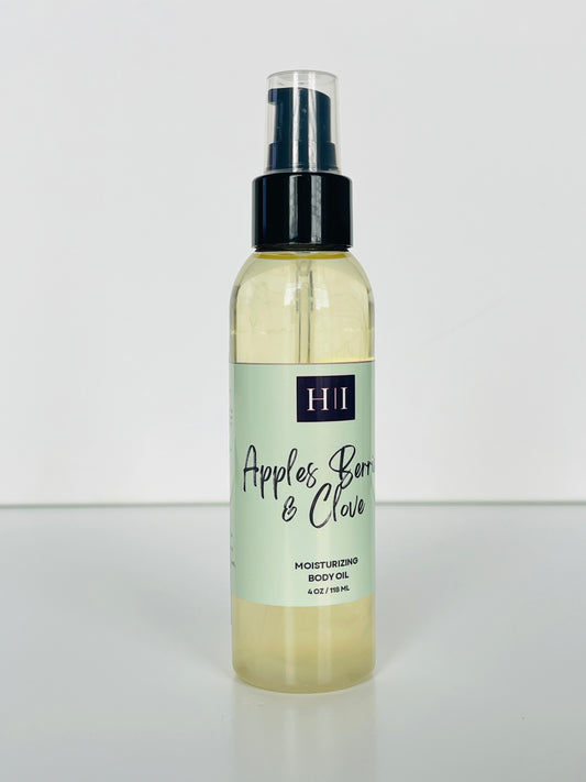 The Apple, Berries & Clove Collection - Full Size Body Butter & Body Oil