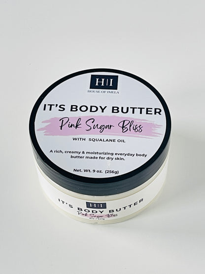 The Pink Sugar Bliss Collection - Full Size Body Butter & Body Oil