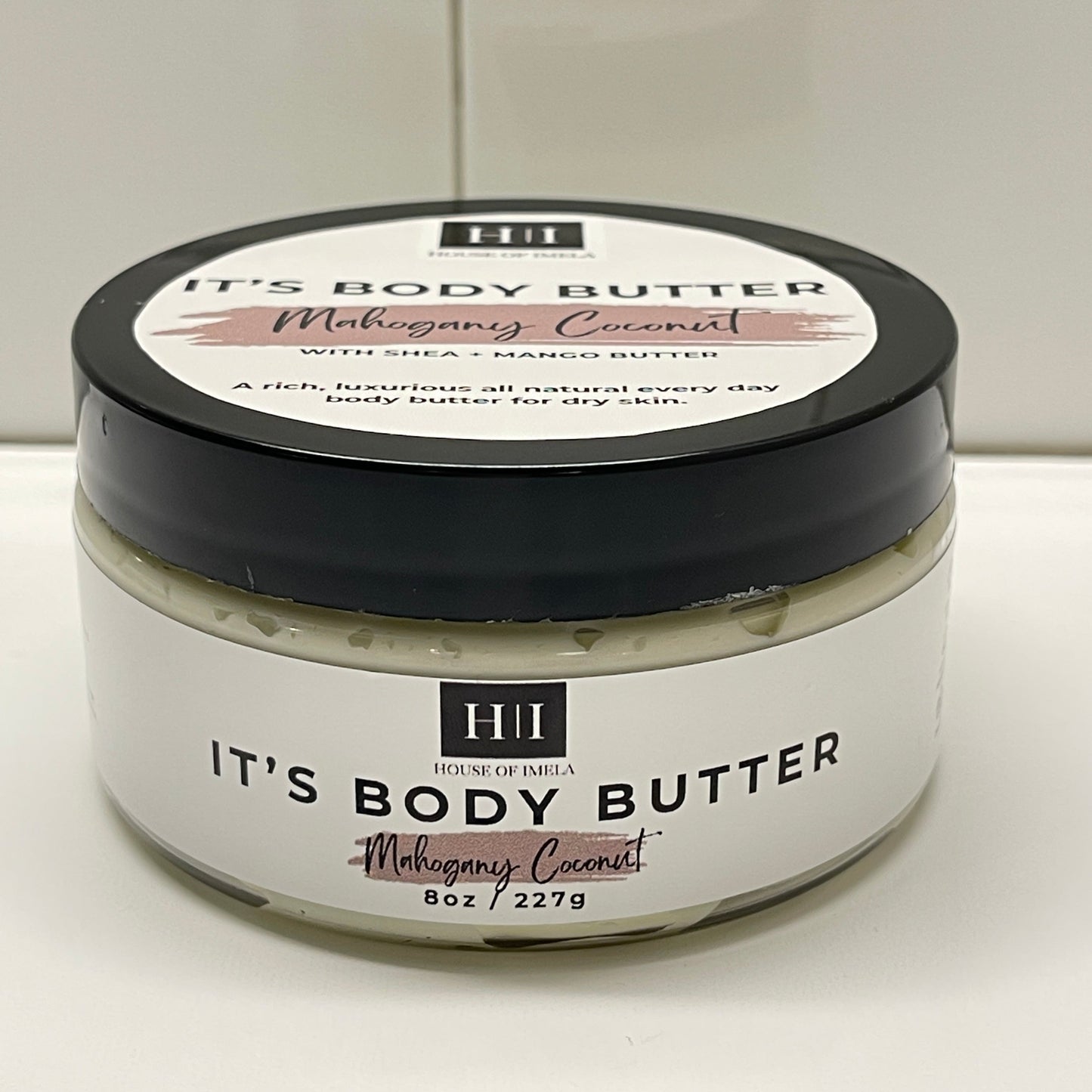 Let's 'ASH' it out BODY BUTTER - Mahogany Coconut - 8oz