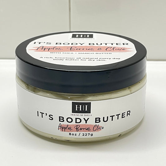 Let's 'ASH' it out BODY BUTTER - Apples, Berries & Clove - 8oz