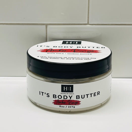 Let's 'ASH' it out BODY BUTTER - Amber Rouge - 8oz