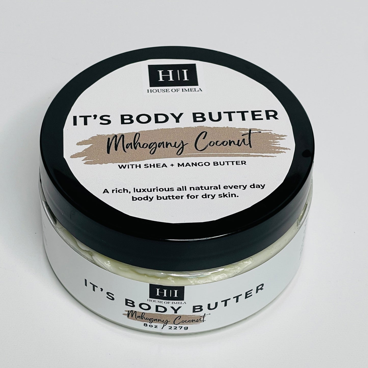 Let's 'ASH' it out BODY BUTTER - Mahogany Coconut - 8oz