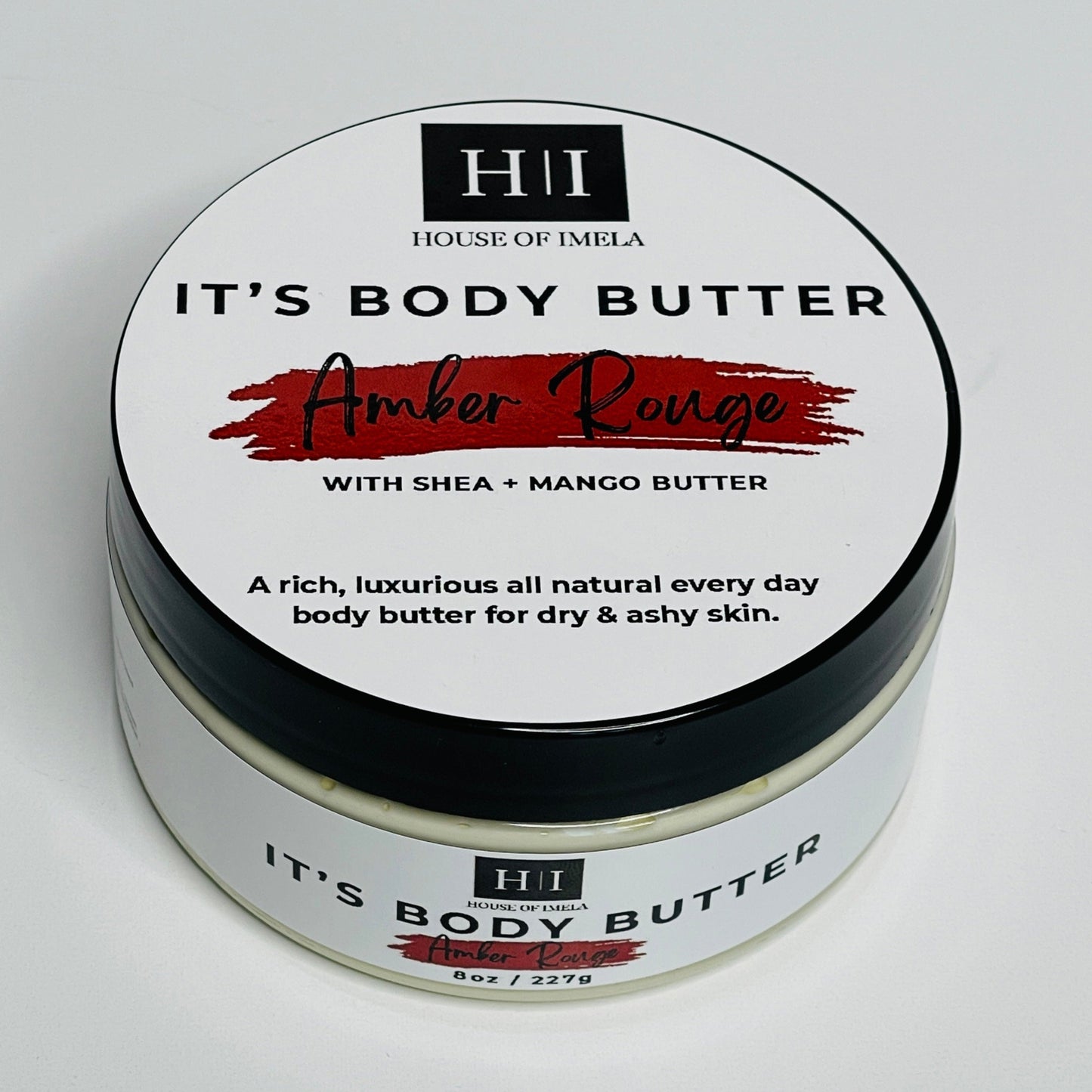 Let's 'ASH' it out BODY BUTTER - Amber Rouge - 8oz