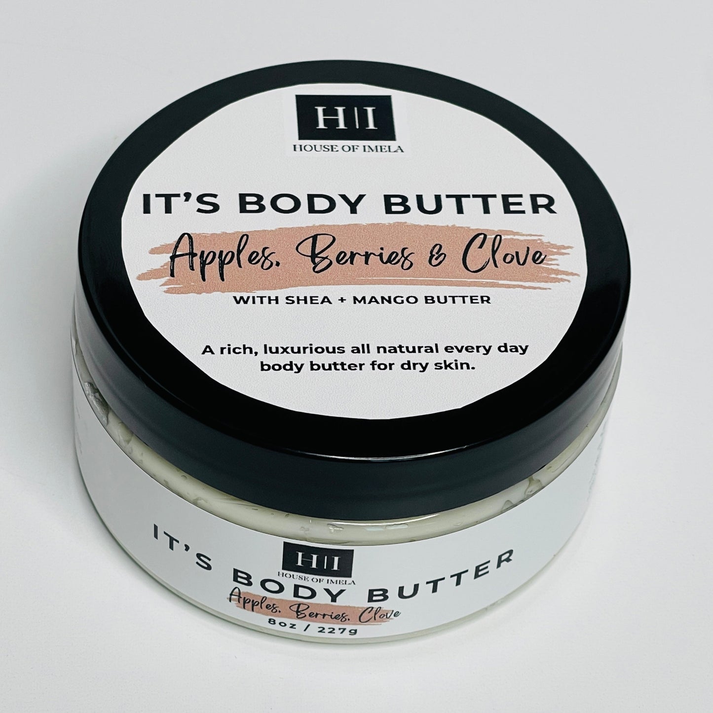 Let's 'ASH' it out BODY BUTTER - Apples, Berries & Clove - 8oz