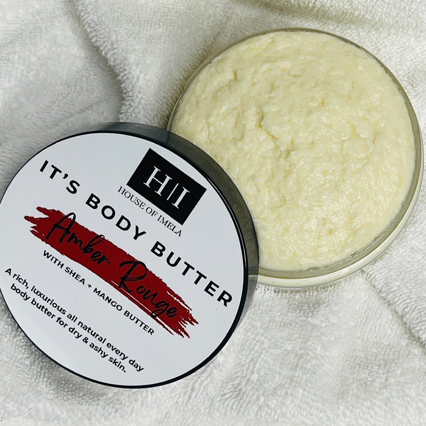 Let's 'ASH' it out BODY BUTTER - Amber Rouge - 8oz