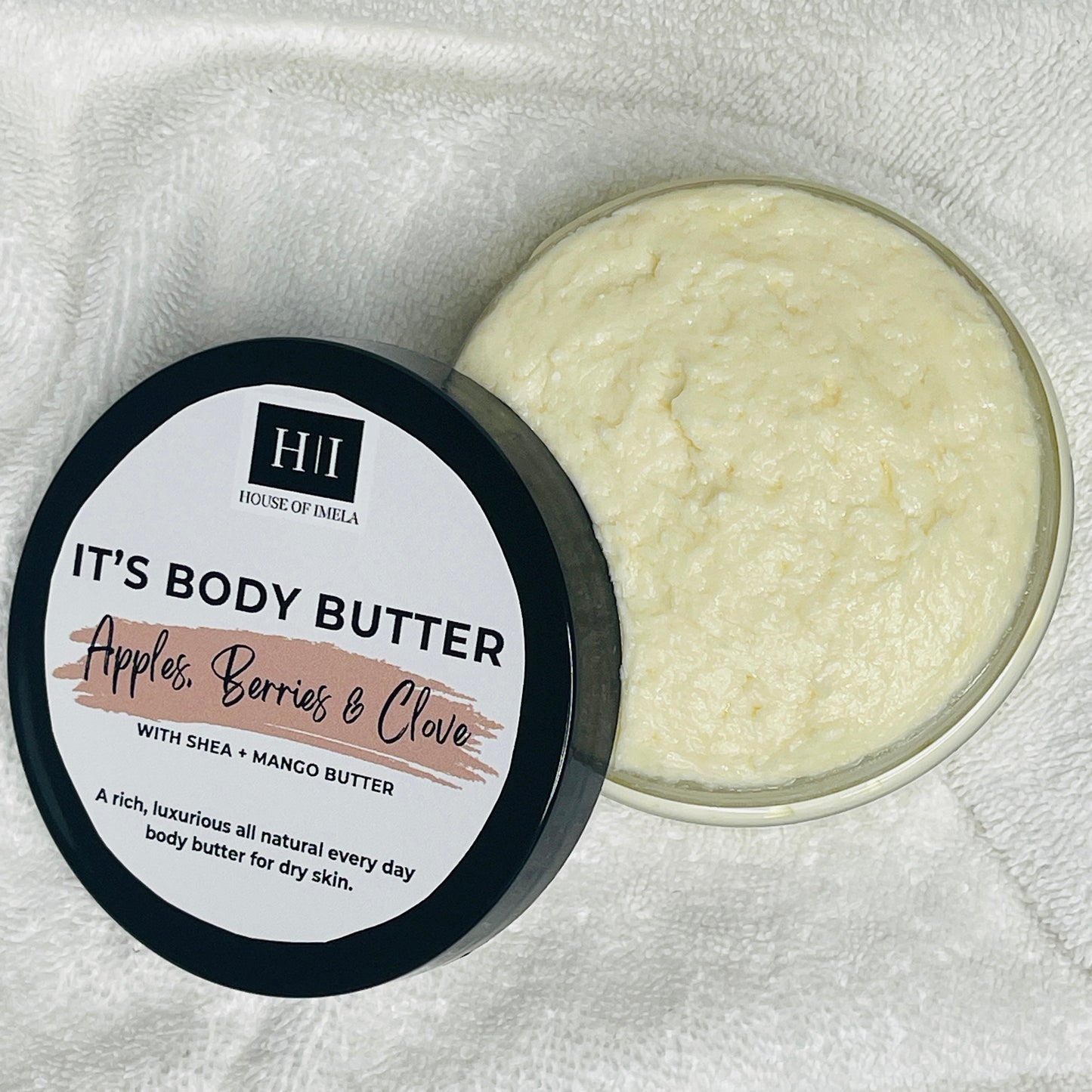 Let's 'ASH' it out BODY BUTTER - Apples, Berries & Clove - 8oz