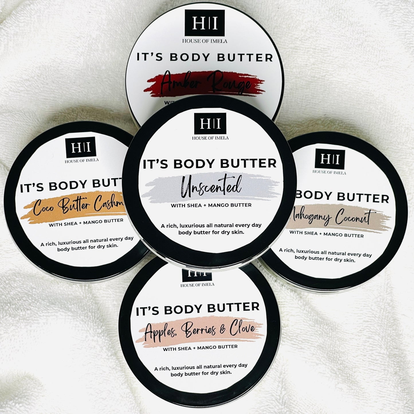 Let's 'ASH' it out BODY BUTTER - Amber Rouge - 8oz