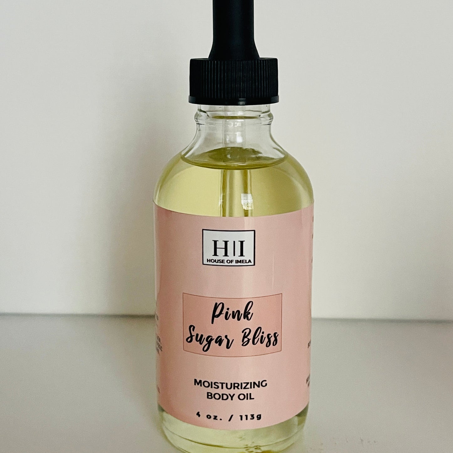 Pink Sugar Bliss Body Oil - Lightweight Glow Without the Grease