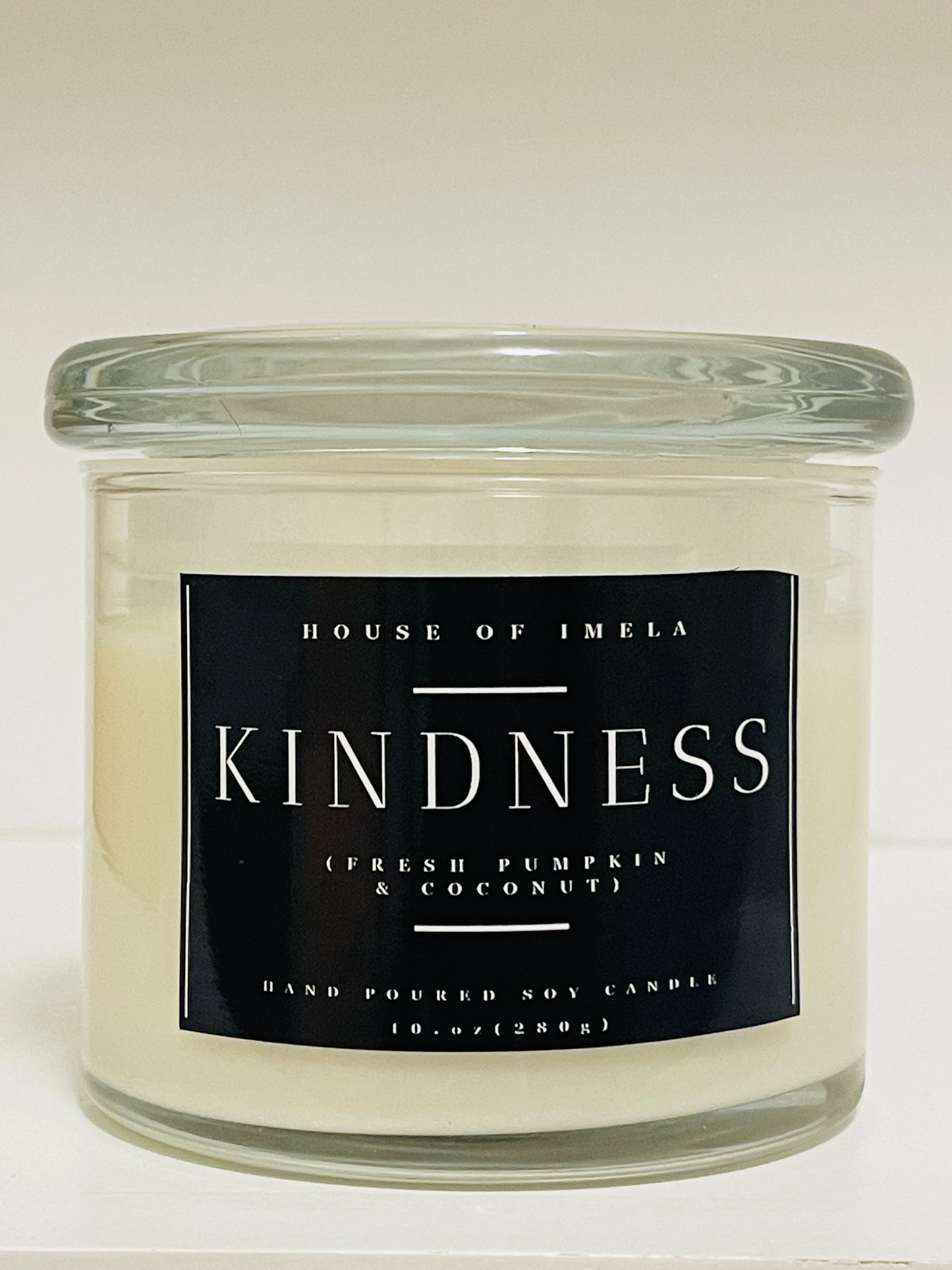 The 'Kindness' Candle - Fresh Pumpkin & Coconut