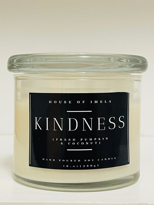 The 'Kindness' Candle - Fresh Pumpkin & Coconut