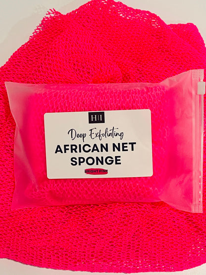 Deep Exfoliating African Net Sponges