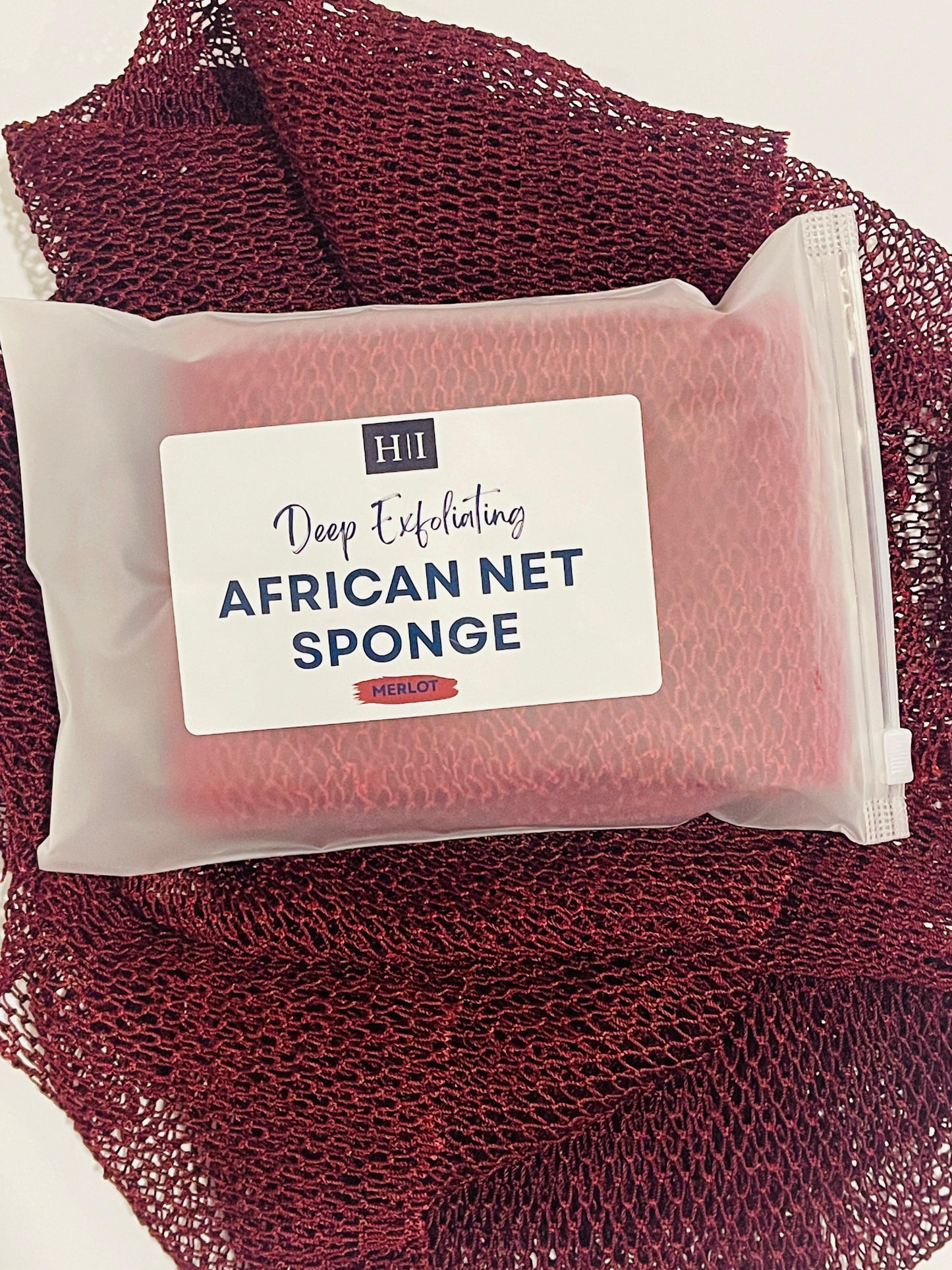 Deep Exfoliating African Net Sponges