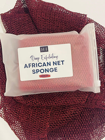Deep Exfoliating African Net Sponges