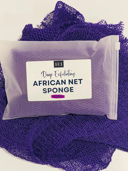 Deep Exfoliating African Net Sponges