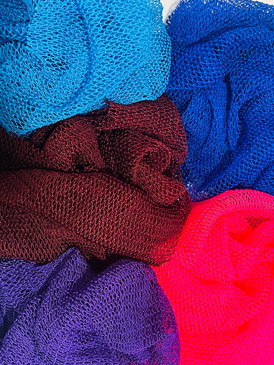 Deep Exfoliating African Net Sponges