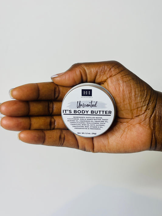 Let’s ‘ASH’ It Out (Body Butter) - Unscented - 1 oz