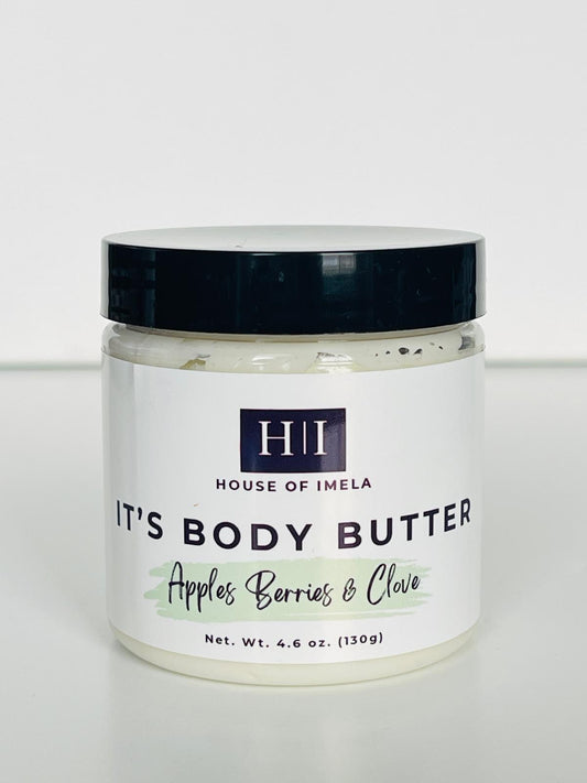 The Apple, Berries & Clove Collection - Mid Size Body Butter & Body Oil