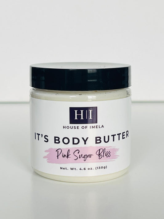 The Pink Sugar Bliss Collection - Mid Size Body Butter & Body Oil