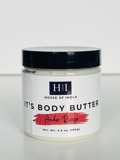 The Amber Rouge Collection - Mid Size Body Butter & Body Oil