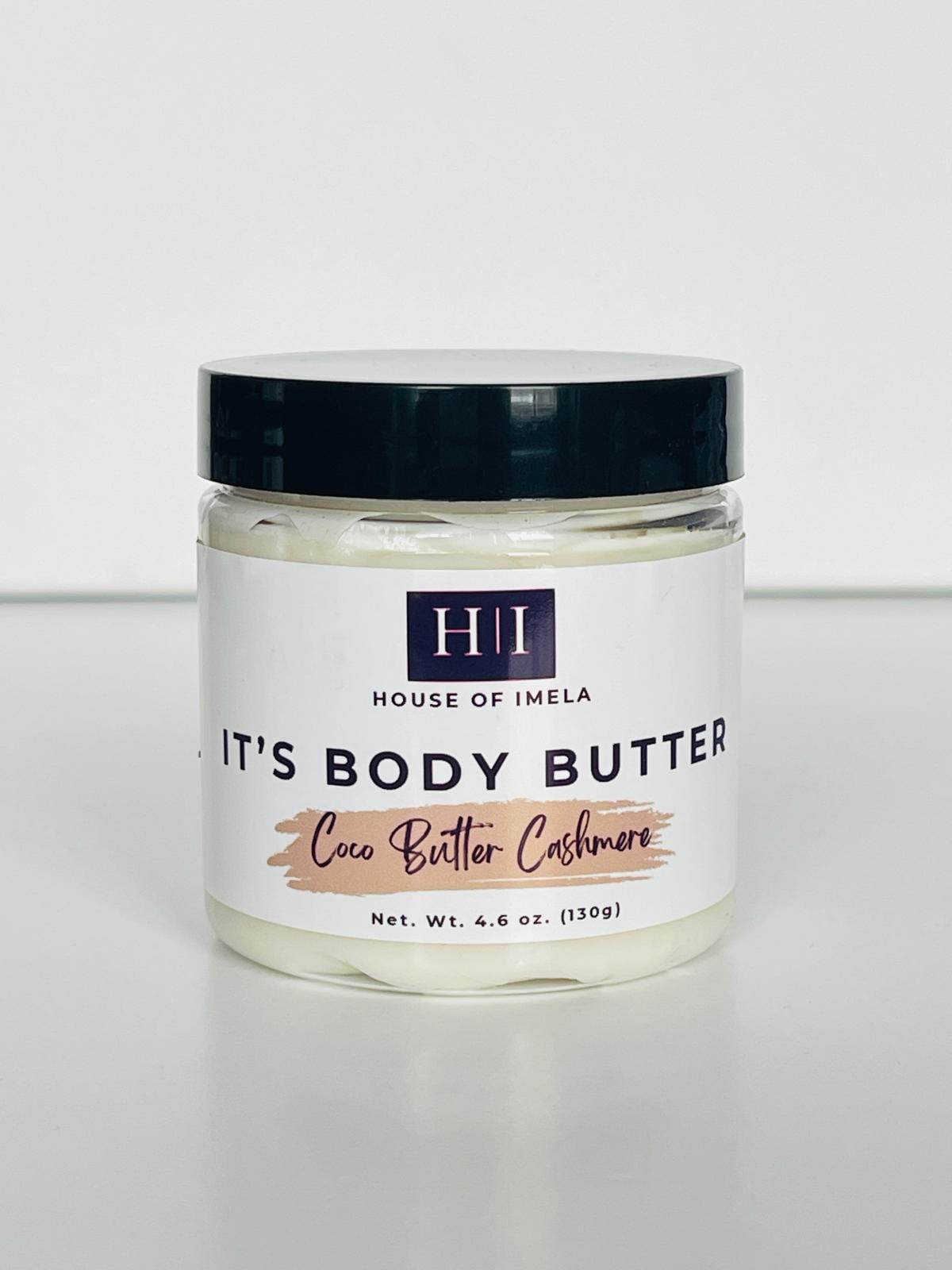 The Coco Butter Cashmere Collection - Mid Size Body Butter & Body Oil