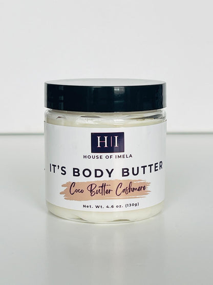 The Coco Butter Cashmere Collection - Mid Size Body Butter & Body Oil