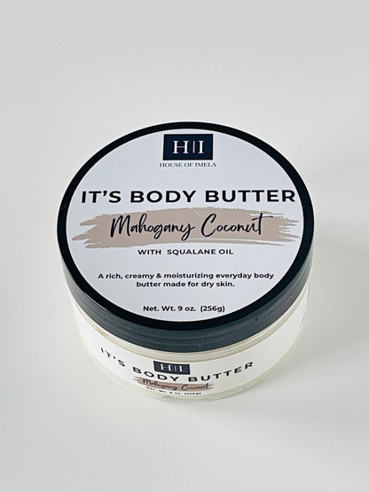 The Mahogany Coconut Collection - Full Size Body Butter & Body Oil