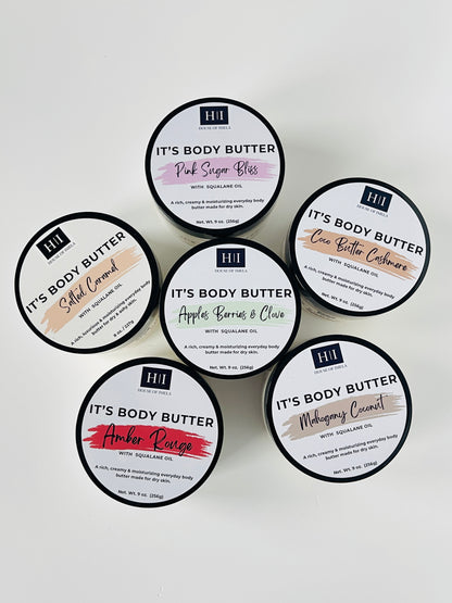 Let’s ‘ASH’ It Out (Body Butter) - Amber Rouge - 9 oz