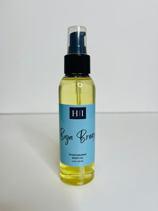 Moisturizing Body Oil - Baja Breeze - 4 oz
