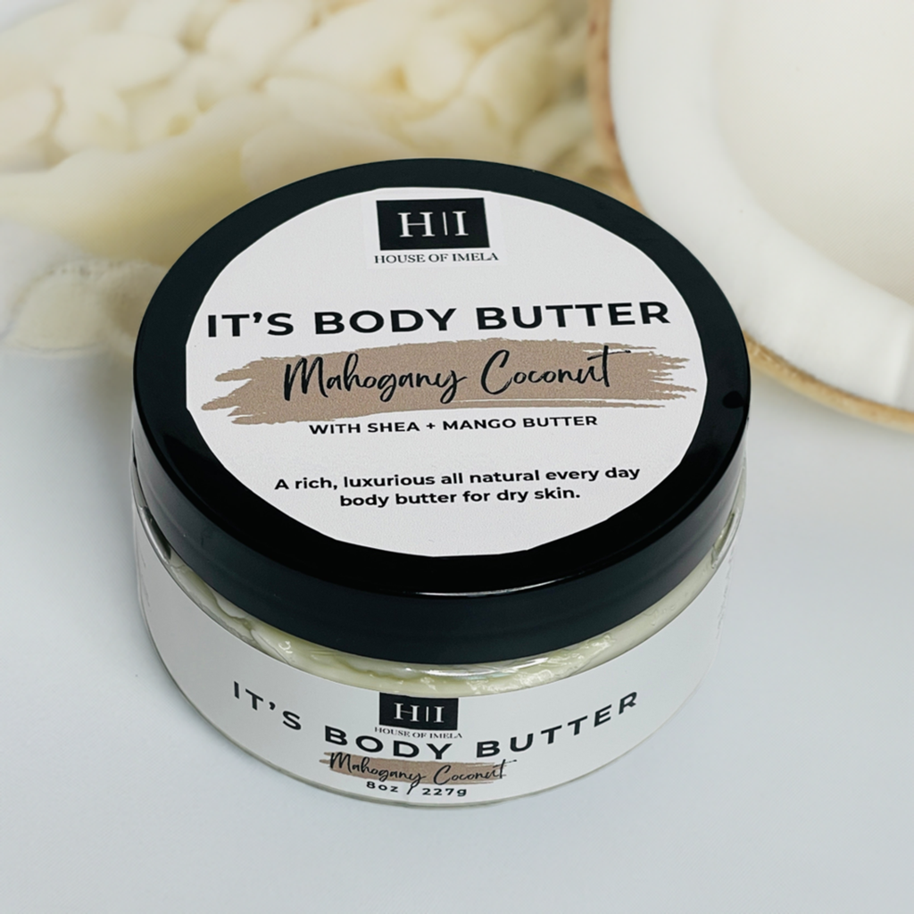 Let's 'ASH' it out BODY BUTTER - Mahogany Coconut - 8oz
